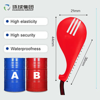 Cible de frappe en mousse polyuréthane premium pour Taekwondo, personnalisable, pour entraînement d'arts martiaux, cible de frappe haute résilience en mousse PU, bouclier de double frappe