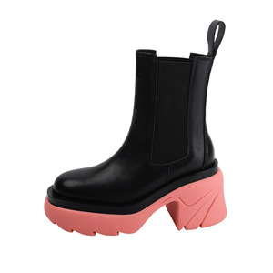Botas de hombre Martinelli Sean 1192-0878PYP de piel color cuero.