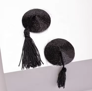 Nouveau noir Silicone érotique accessoires femmes mamelon couverture flirtant Couple jouets sexuels SM Bondage retenue - Product Image 4