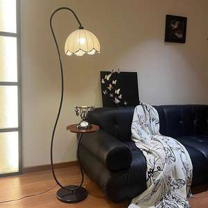 Crema vento lampada da terra Nordic moda divano accanto al deposito una lampada da tavolo da caff<span class=keywords><strong>è</strong></span> moderna camera da letto lampada da terra - Product Image 2