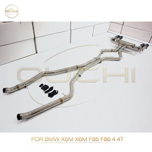 OUCHI Silenciador de Escape Catback de Acero Inoxidable de Alta Calidad con Espesor de Pared de 1.5 mm para <span class=keywords><strong>BMW</strong></span> X5M X6M F85 F86 4.4T, Válvula de Escape de Alto Rendimiento para Automóviles - Product Image 6