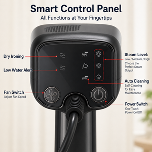 Défroisseur Vapeur Portable 2100W 110/220V pour Vêtements, Fer à Vapeur Puissant à Main pour Maison et Hôtel - Product Image 3