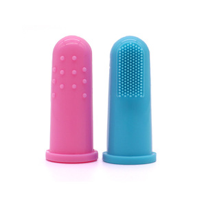 แปรงสีฟันสำหรับสัตว์เลี้ยง ซิลิโคนแบบสวมนิ้ว ทำความสะอาดฟันสุนัข แปรงสีฟันแมว ทำความสะอาดช่องปาก แปรงสีฟันสุนัข น้ำยาบ้วนปาก - Product Image 5