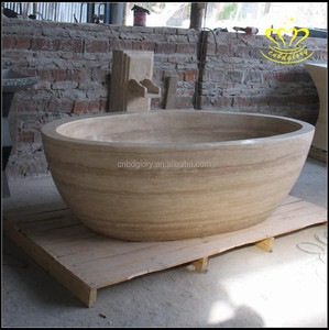 Design moderno mármore natural banheira <span class=keywords><strong>1</strong></span> pessoa forma oval massagem spa função incluída para banheiro cozinha do hotel Villa Park uso - Product Image 6