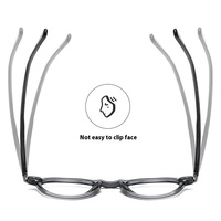 Lunettes optiques en acétate de lumière ultra-légère anti-lumière bleue Texture irrégulière Plaque Designer Spectacle Style Hong Kong Acétate pour hommes 221