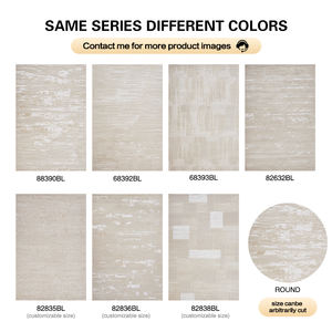 Dsmer nordic מודרני בז 'גדול שטיח יוקרתי שטיח עמיד כתמים alfombras alfombras בית סלון חדר שינה אזור שטיח שטיח - Product Image 6