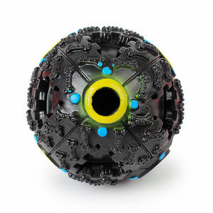 לחטקן חסר מזון כדור כלב חתול לשחק חורק קוקי קול טלאים פינוק צעצוע - Product Image 3