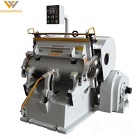Machine de découpe de papier ondulé, presse de découpe manuelle, machine de fabrication de boîtes à lunch en papier