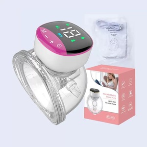 Pompe à <span class=keywords><strong>lait</strong></span> automatique portable <span class=keywords><strong>mains</strong></span> <span class=keywords><strong>libres</strong></span> pour bébé, en silicone et PP sans BPA, pour l'agrandissement mammaire, vente en gros - Product Image 6