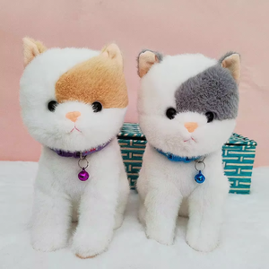 ตุ๊กตาสุนัข แมว และกระต่ายน่ารัก ของเล่นสวนสัตว์เลี้ยง ของขวัญวันเกิดสำหรับเด็กผู้หญิงและเพื่อนสนิท ของตกแต่งบ้าน - Product Image 6