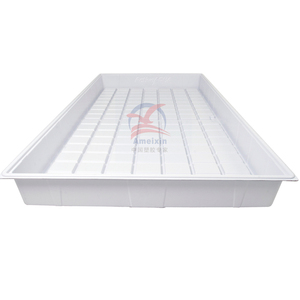 Bandejas de cultivo de inundación de forraje hidropónico de plástico ABS blanco y negro personalizadas 2x4 4x4 4x8 tamaños a la venta con servicio de procesamiento de corte - Product Image 5