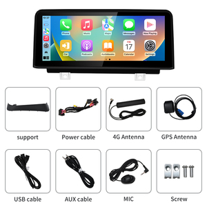 Nuevo Reproductor de Video para Auto ID6 ID7 ID8 con CarPlay Inalámbrico AUTO de 10.25 Pulgadas para <span class=keywords><strong>BMW</strong></span> Serie 1 <span class=keywords><strong>F20</strong></span> F21 con GPS y Navegación - Product Image 6