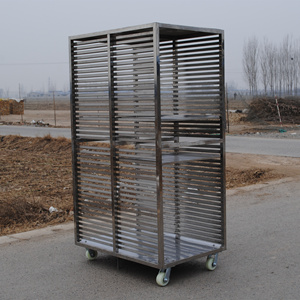 Chariot de four mobile multifonction en acier inoxydable pour cuisines et restaurants commerciaux - Product Image 3