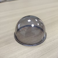 Penutup Kubah Kamera CCTV Plastik PC Model 2.5"