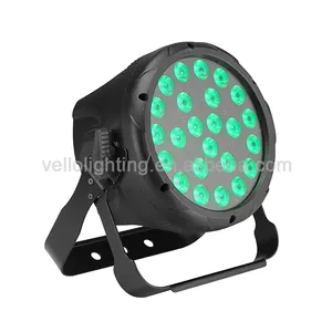 Vello Hochleistungs-LED RGBWA12w * 24 Stück Par kann LED Par Light Bühnen licht (LED Shining Par24 5 in1)