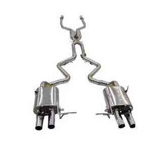 JYD Performance Auto 304 Edelstahl Valvetronic Heck-Auspuffanlage für BMW E92 E90 E93 M3 E9x Auspuff <span class=keywords><strong>E39</strong></span> 540 335I <span class=keywords><strong>N54</strong></span> - Product Image 1