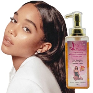 OEM Bio Riche en Papaye et Carotte 7 Jours <span class=keywords><strong>Gel</strong></span> Douche Décolorant Magique Ultra-rafraîchissant Sain Éclaircissant Qualité Crème Bain - Product Image 1