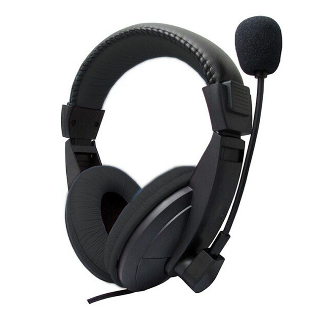 High Quality Computer Wired Headsets 3.5mm Wired Gaming Earphones Headphones with Microphone