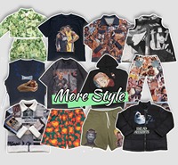 Jean ample vintage streetwear pour homme, avec fermeture éclair amovible, personnalisé par le fabricant, en denim brillant orné de strass, coupe large