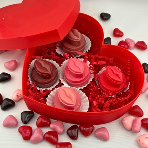 Rouge à lèvres végétalien, nouveau, populaire, non-collant, sans transfert, waterproof, longue tenue, crémeux, solide, en forme de lèvres, <span class=keywords><strong>blush</strong></span> - Product Image 4