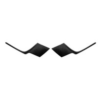 Aileron arrière en fibre de carbone sèche TKT Design, garniture latérale arrière pour Porsche 911 992 Carrera 2019-2026