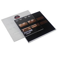 Comptoir belle acrylique maquillage cosmétique affichage classique cils présentoir avec cils 6 cils bâton organisateur