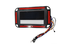 Pantalla de tiempo Bluetooth de temperatura CCT de alta calidad DC12V Sensor táctil de seis teclas Dimmer Interruptor de sensor de espejo inductivo con reproductor - Product Image 2