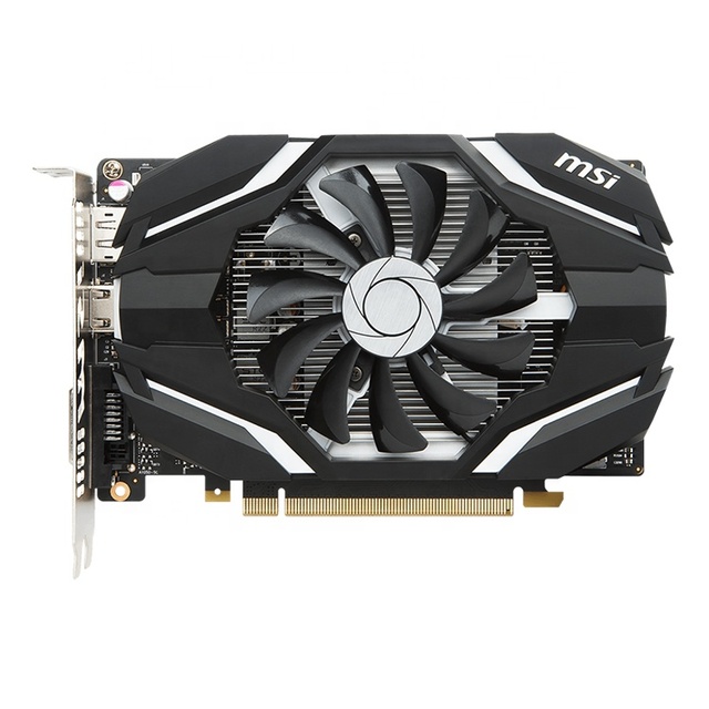 Used MSI GTX 1050 Ti 4GB GDDR5 7008 MHz Desktop Computer Game Graphics Card GTX 1050 Ti 4G Graphics Card