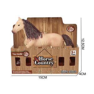Toptan Plastik Oyuncak Atlar Figürleri Çiftlik Hayvanı Oyuncak At Figürü Oyuncak Model Çocuklar İçin - Product Image 6