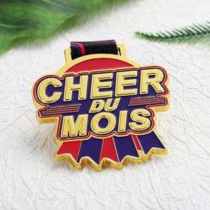 Medallón de Metal de Aleación de Zinc para Carnaval, Medalla de Carnaval con Cinta, Artesanía de Esmalte Suave, Hecho Personalizado en China - Product Image 4