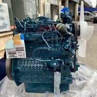Nouvel ensemble moteur complet d'origine D1105 V1505 V2403 V3307 V3800 pour excavatrice Kubota D902 V2203 V2607