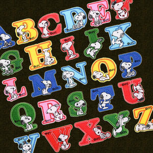 Parche <span class=keywords><strong>de</strong></span> letras <span class=keywords><strong>para</strong></span> planchar con bordado <span class=keywords><strong>de</strong></span> colores multiestilo <span class=keywords><strong>para</strong></span> ropa - Product Image 1