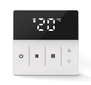 Hotel Room Fcu Digital Thermostat Temperature Controller For Cooling Heating