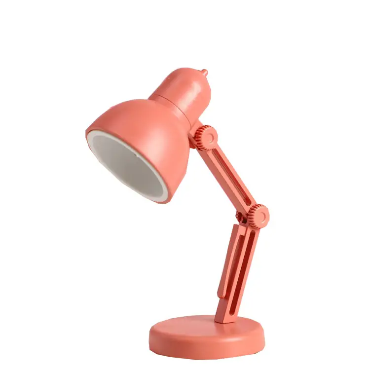 Portable Folding orange desk lamp diy led desk lamp flexible led Mini LED desk lamp