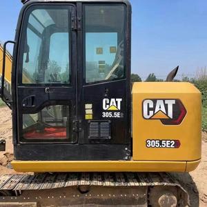 Miniexcavadora Caterpillar 305.5E2 con pintura original, excavadora hidráulica pequeña usada CAT 305.5E2 306E2 307E2 - Product Image 1