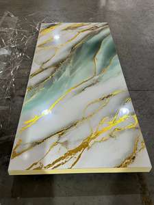 Decoratieve Wandpaneel Pvc Marmeren Plaat 1220*2440*3Mm Voor Decor Interieur <span class=keywords><strong>Uv</strong></span> <span class=keywords><strong>Board</strong></span> - Product Image 5