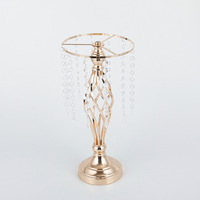 Supports à fleurs en métal doré de haute qualité, modernes, pour mariage, vases, centres de table, décorations pour la maison