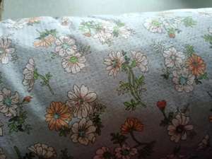 Kain tenun cetak semua katun antiselip motif bunga katun organik antibakteri kain penyerap Super dapat dicuci - Product Image 4