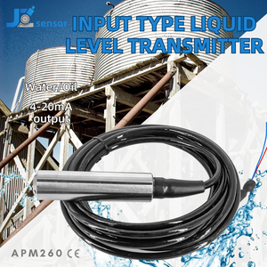 مستشعر مستوى السوائل الغاطس، 4-20 مللي أمبير، جسم من الفولاذ المقاوم للصدأ IP68، جهاز إرسال الضغط - Product Image 1