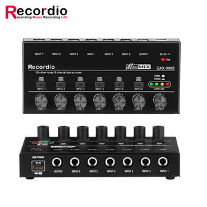 Interfaz <span class=keywords><strong>de</strong></span> audio Ultra <span class=keywords><strong>de</strong></span> <span class=keywords><strong>6</strong></span> <span class=keywords><strong>canales</strong></span> OEM/ODM, mezclador <span class=keywords><strong>de</strong></span> grabación <span class=keywords><strong>de</strong></span> <span class=keywords><strong>tarjeta</strong></span> <span class=keywords><strong>de</strong></span> <span class=keywords><strong>sonido</strong></span> para instrumentos electrónicos, 1, 2, 2 - Product Image 3