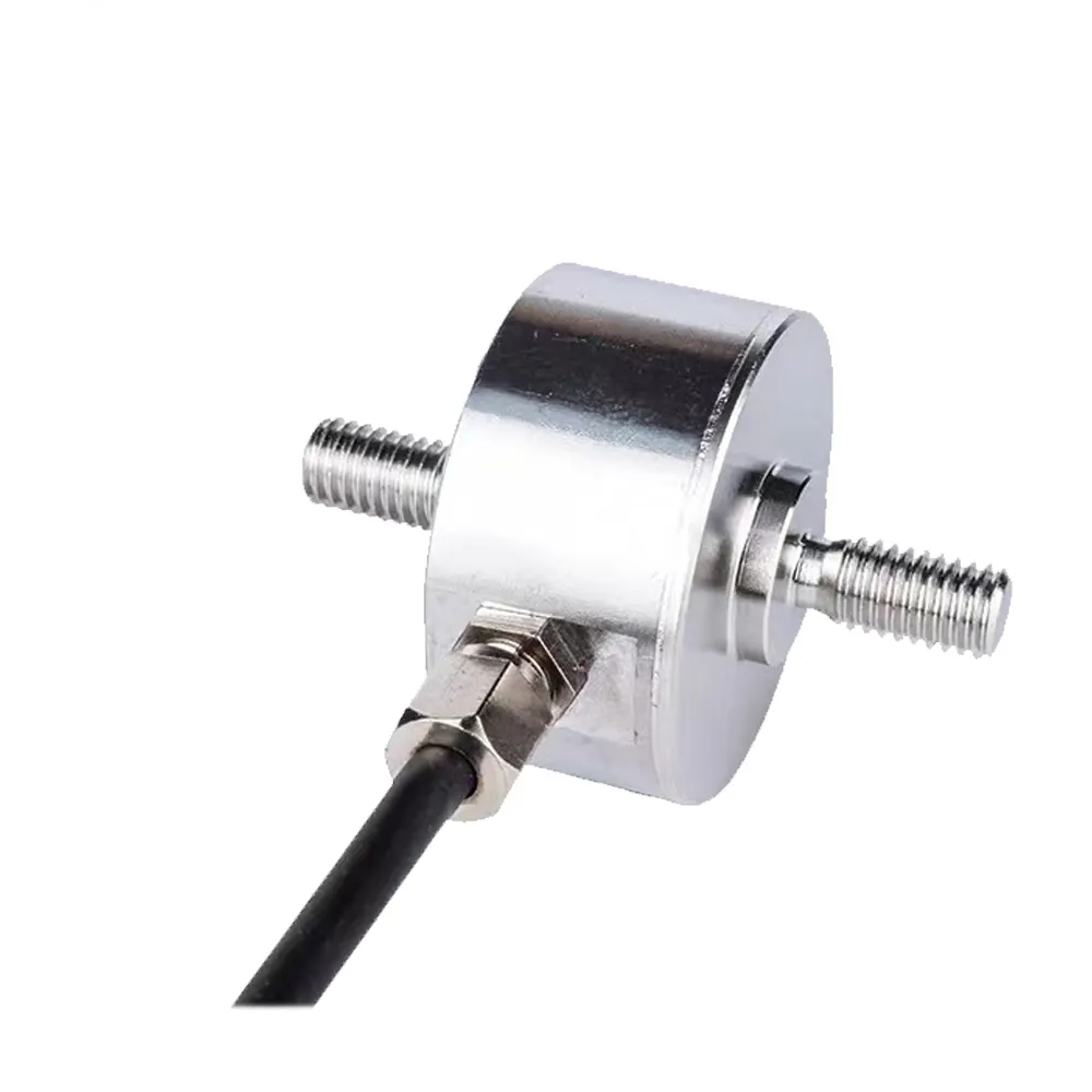 1kn ~ 50kn thu nhỏ Inline luồng tải di động Rod End lực lượng cảm biến thép không gỉ lực lượng đầu dò căng thẳng nén cảm biến