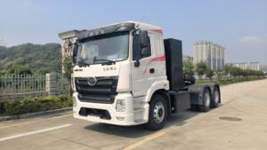 Tractor de tres anillos 6*4 de alta calidad <span class=keywords><strong>Xiaoman</strong></span>, superventas, vehículo de tracción eléctrica pura con carga rápida, nueva condición - Product Image 5