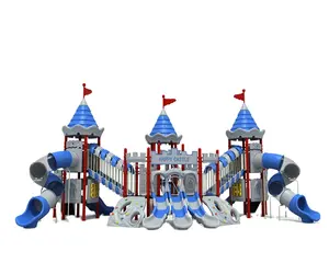Happy castle slide/outdoor playground equipment planning