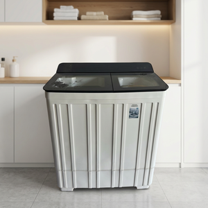 <span class=keywords><strong>Lave</strong></span>-<span class=keywords><strong>linge</strong></span> électrique semi-automatique à double cuve grande capacité 15 kg <span class=keywords><strong>avec</strong></span> fonction d'essorage, boîtier en acier inoxydable, best-seller - Product Image 5