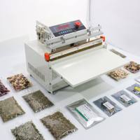 Máquina de Envasado al Vacío Automática de Sobremesa, Comercial, Eléctrica, 600 mm, con Bomba Externa y Acabado en Pintura Horneada, para Bolsas de Película/Aluminio para Carne y Pescado