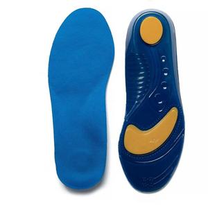 High Quality Massaging Gel Comfort <b>Insoles</b> All-Day Comfort Arch Support Distributes Pressure Shock Absorbing Trim to Fit - Product Image 4