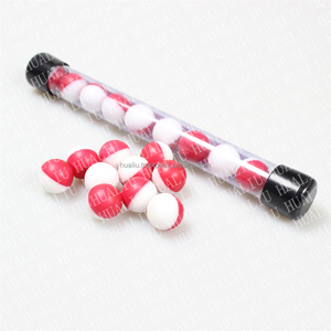 Bolas de pintura en polvo de seguridad personal-Bola de polvo inerte/irritante no letal de calibre 68 en paquete de tubo protector - Product Image 2