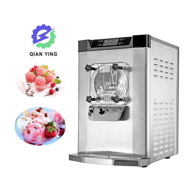 New Design Commercial Mini Hard Ball Gelato Ice Cream Making Maker Machine