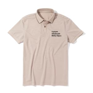 ゴルフポロシャツテニスポロシャツ男性用ピケ男性用通気性防臭 - Product Image 1