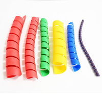 Protector de Cables en Espiral de PP, Reforzado con 30% de Fibra de Vidrio, Funda Protectora de Alta Resistencia